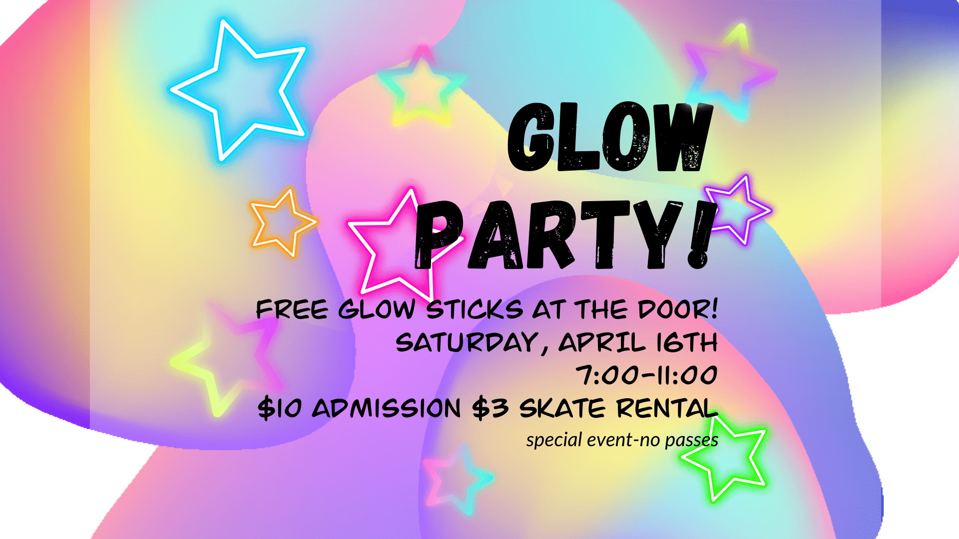 Glow Party Special Skate